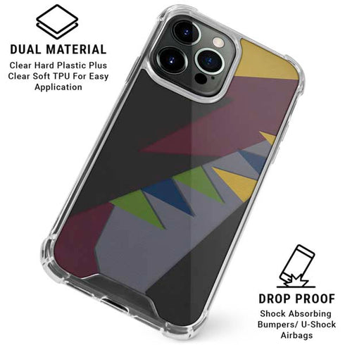 Sneakerhead Geometric iPhone 16 Pro Clear Case